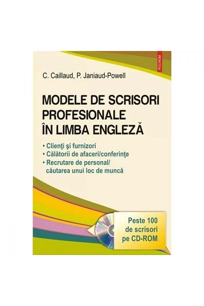 Polirom Professional Letter Templates in English (includes CD) - Patricia Janiaud-Powell, Carole Caillaud