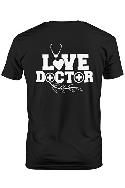 StoryGift Romania Tricou Barbati cu textul "Love doctor" - doctor de iubire i...