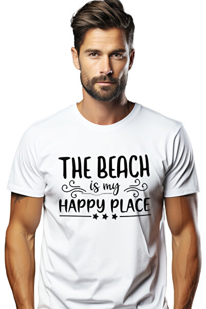 StoryGift Romania Tricou Barbati cu iubitorii de vacante la mare cu mesajul "...