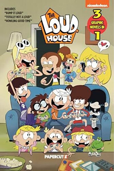 Papercutz يتضمن The Loud House 3In1 المجلد 7 أغنية Bump It Loud، وهي ليست أغن...