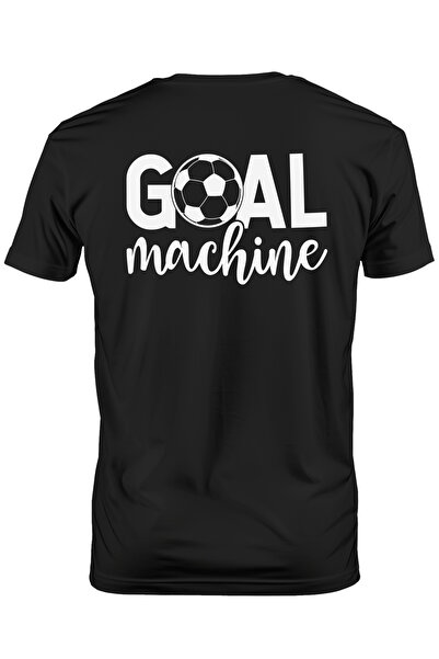 StoryGift Romania Tricou bărbătesc pentru un marcator cu mesajul „gol machine” - Victory Ball de la Stg