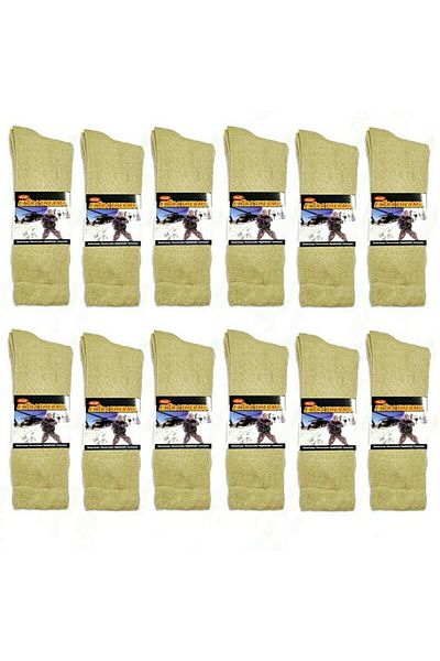 Seyhan Askeri Malzeme Зимни чорапи Seyhan Military, 12 броя, нано зелени