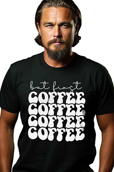 StoryGift Romania Tricou Barbati pentru cei care prioritizeaza cafeaua cu imp...