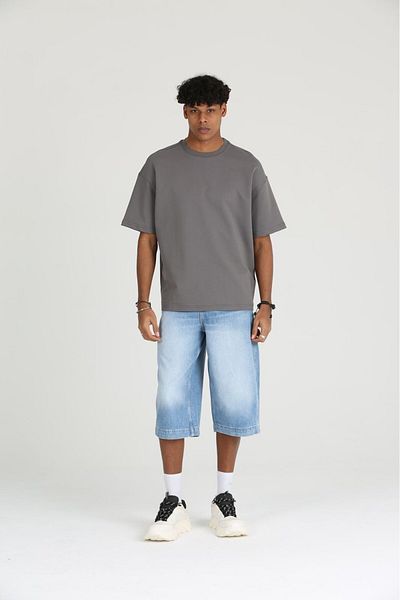 The Champ Clothing Ανδρικό μπλουζάκι Basic και Relaxed Fit Ανδρικό μπλουζάκι με 2 νήματα