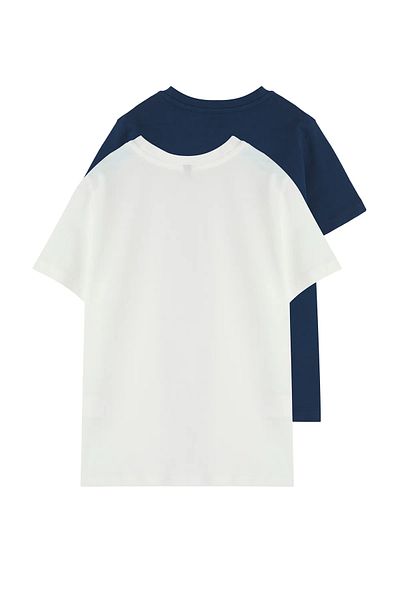Pollito Unisex Children's Basic 100% Cotton 2-Piece Combination T-Shirt