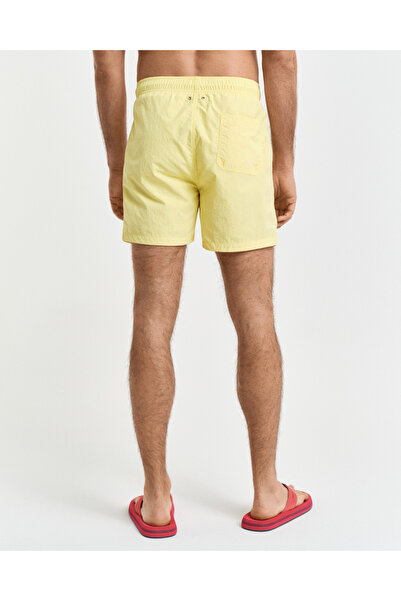 Gant Erkek Sarı Regular Fit Mayo Şort