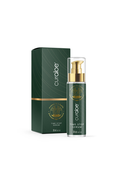 Curaloe سيروم الصبار الفاخر لإيقاف شيخوخة البشرة 30 مل