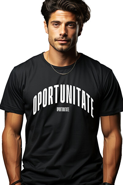 StoryGift Romania Tricou Barbati Cuvantul Oportunitate, Motivational, Self He...