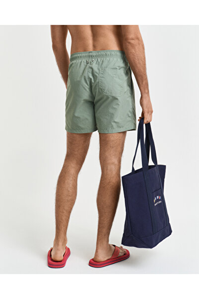 Gant Erkek Yeşil Regular Fit Mayo Şort