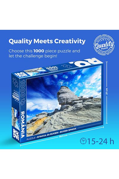 D-Toys Puzzle Romania Bucegi Sphinx - 1000 pieces