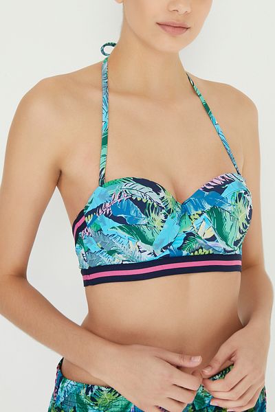 Penti Plant Half Band Bikini Top