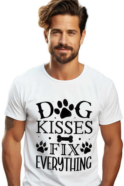 StoryGift Romania Tricou Barbati Pentru Cei Care Cred Ca Pupicii De Caine Rep...