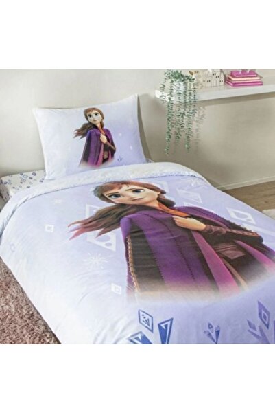 Taç Children's bedding with 2 girls, TAC Disney, 3 pieces, duvet cover sheet 160x220cm Frozen Diamond