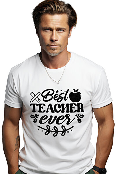 StoryGift Romania Tricou bărbătesc pentru cel mai bun profesor apreciat de el...