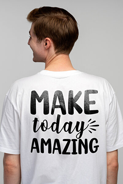 StoryGift Romania Tricou bărbătesc cu un mesaj care te îndeamnă să faci aceas...