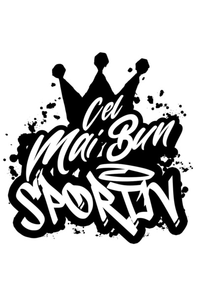 StoryGift Romania Sticker Eticheta 40CM Pentru Cel Mai Bun sportiv, Apreciere...