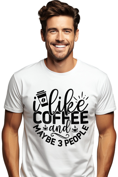 StoryGift Romania Tricou bărbătesc pentru cei care iubesc cafeaua și au foart...