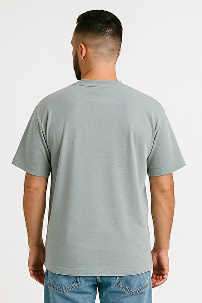 WAFRA Ανδρικό μπλουζάκι Oversize (Loose Fit) Απλό μοντέλο υψηλής ποιότητας