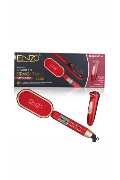 ENZO EN-4102T Multi-Function Hair Straightener Comb & Blackhead Remover