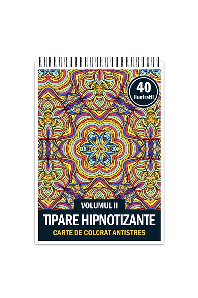 Legendary Gifts Anti-stress Coloring Book, 40 Illustrations Hypnotizing Patterns - Volume Ii, Format: A5