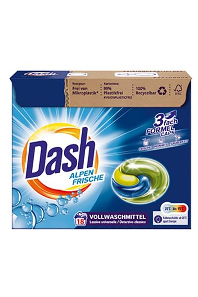 Dash Detergent rufe capsule Dash 3in1