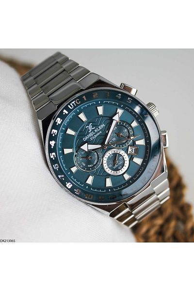 Daniel Klein Dk213065 Men's Wrist Watch with Steel Cord