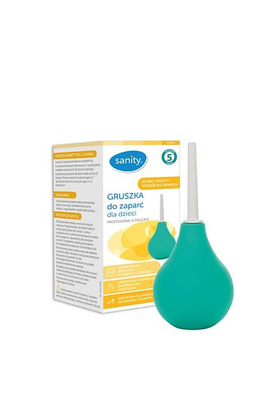 sanity Para Sanity No. 5 for intestinal irrigation, for children 6 - 12 months, Green
