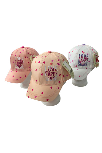 Kitti Girl's Cap with Heart (4-8 Years)