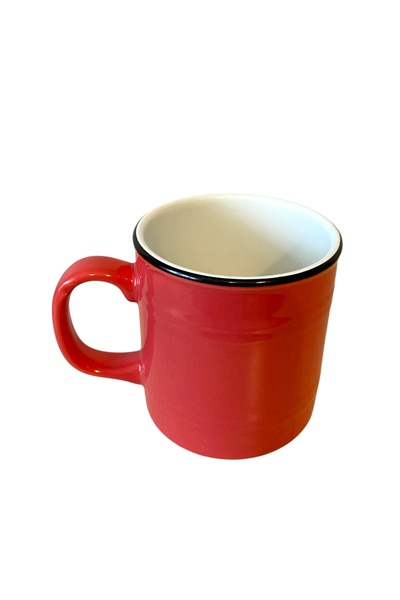 Trend Home Life 6 Pieces Mug Cup Set 10 cm Barrel Model Colorful Mug Cup Coffee Glass