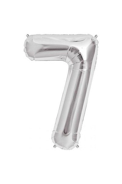 hediyeofisi 100 Cm Silver Gray Large Size Foil 0 Number Balloon 40inc