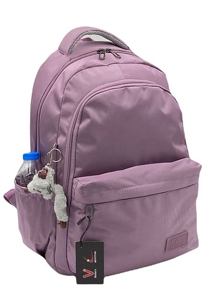 Bevitton Bvt-34100 Plum Water Resistant School Bag Unisex Daily School Backpack