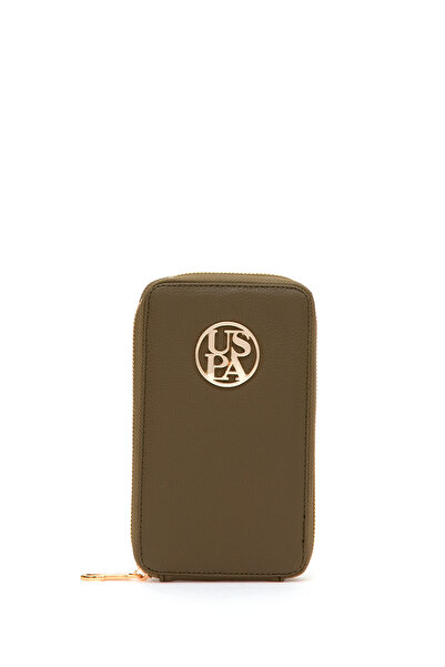 U.S. Polo Assn. محفظة كاكي نسائية 50305046-VR027