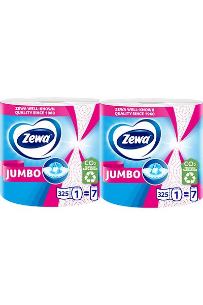 Zewa Zewa Jumbo Decor Paper Towels Pack