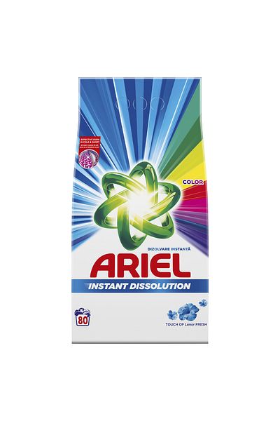 Ariel Detergent de rufe pudra Ariel Touch of Lenor Color 6 kg