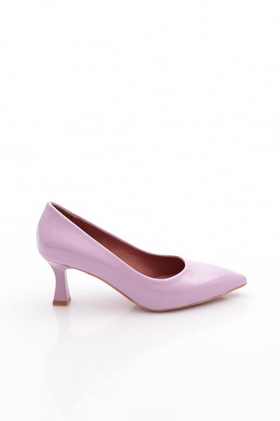DGN 320 Pointed Toe Low-cut Heeled Shoes