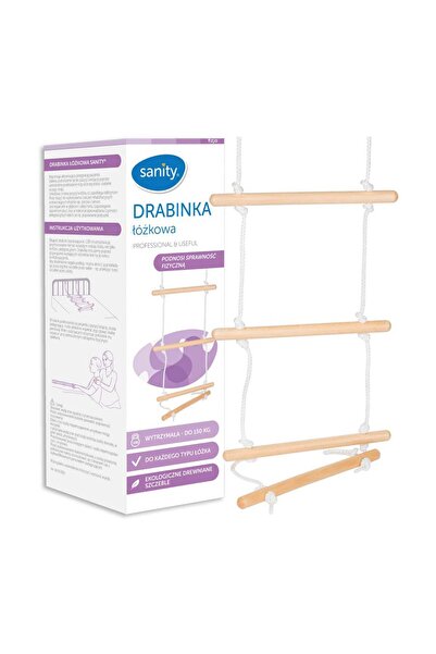 sanity Scara de pat Sanity pentru reabilitare, rezistenta, 6 trepte din lemn ...