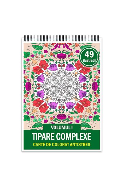 Legendary Gifts Anti-stress Coloring Book, 49 Illustrations Complex Patterns - Volume I, Format: A5