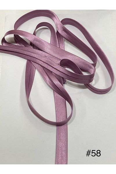 karantuhafiye Satin Bias 2 cm / Satin Bias Bias / 25 Meters