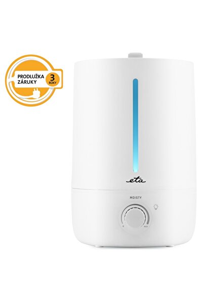 ETA Umidificator de aer cu ultrasunete Moisty 3629 90000, 5 litri, 25 W, aromaterapie, alb