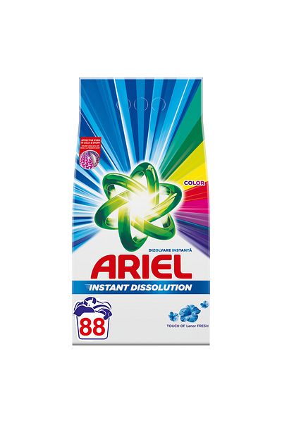 Ariel Detergent de rufe pudra Ariel Touch of Lenor Color 6 kg
