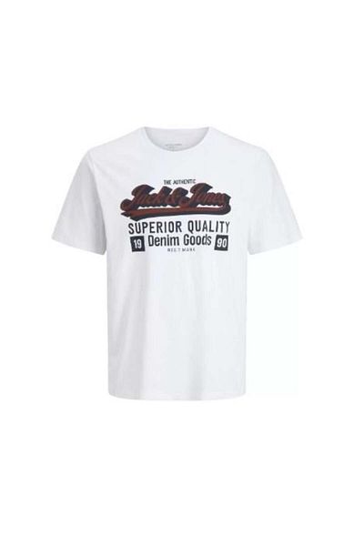 Jack & Jones J&J Ανδρικό JJELOGO TEE SS O-NECK 2 COL AW25 12279535