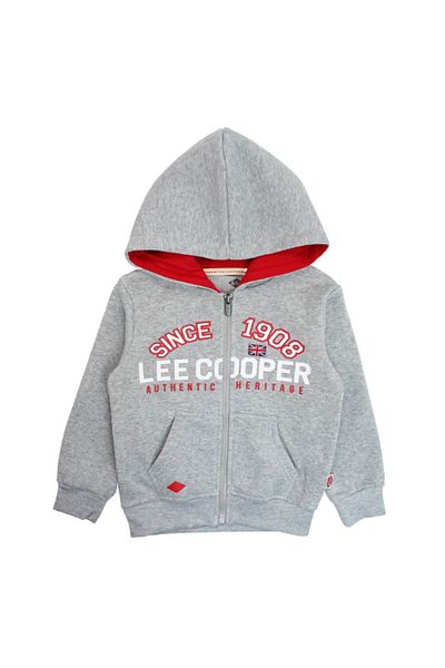 Lee Cooper Hanorac Copii, Gri, 4 Ani, 104 Cm, Authentic Heritage,