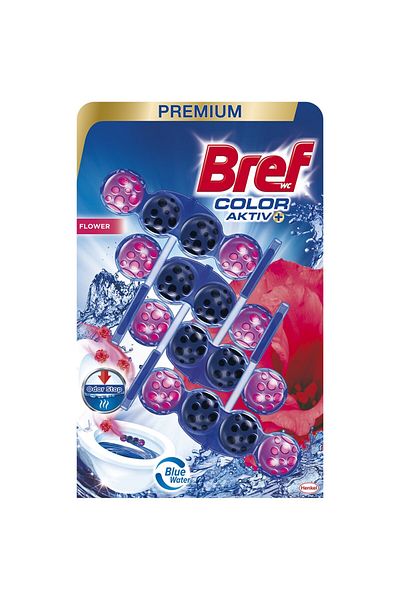 Bref Bref Color Aktiv Flower toilet air freshener