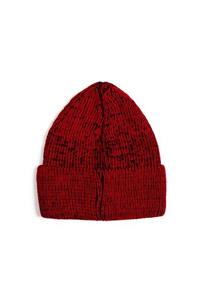 GOZGOZ Göztepe Folded Redmelange Beret