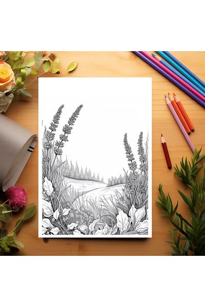 Legendary Gifts Coloring Book For Relaxation And Anti-stress, 50 Illustrations, Lavender, 106 Pages, Format: A5