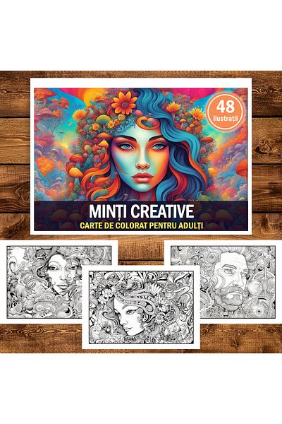 Legendary Gifts Coloring Book With 48 Illustrations, Creative Minds, 102 Pages, Format: A5