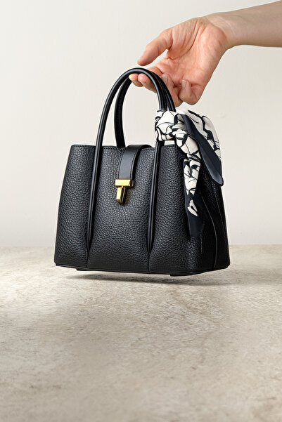 DSN Yumuşak Dokulu Zarif Kadın El ve Omuz Çantası - 2 Boy Askılı + Kartlık ve Fular Hediyeli