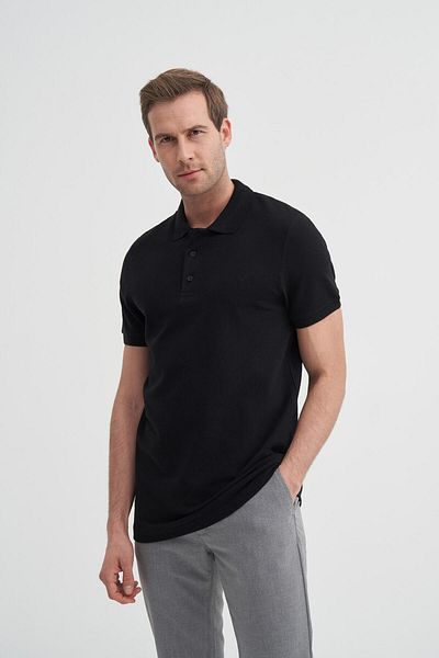 Cazador 4613 Ανδρικό μπλουζάκι Batal Polo Neck Pique