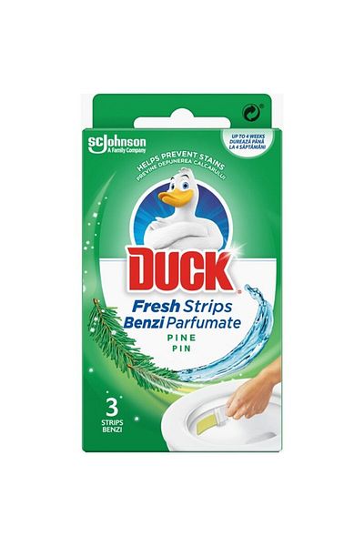 DUCK Benzi parfumate pentru vasul toaletei Duck Pine