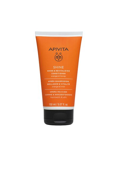Apivita Glanz- Und Vitalitätsspülung Mit Honig Und Orange, Formuliert Ohne Silikone, 150 ml